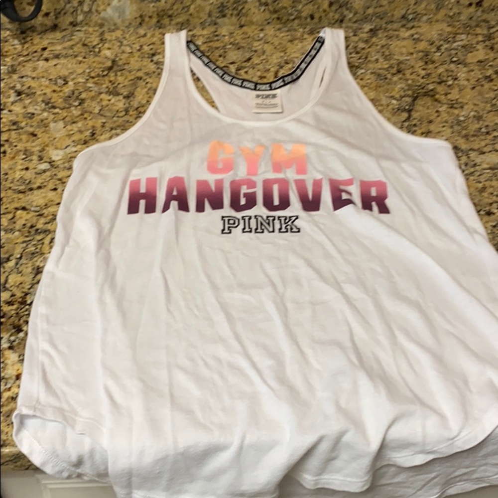 Pink Victoria’s Secret tank. Size s